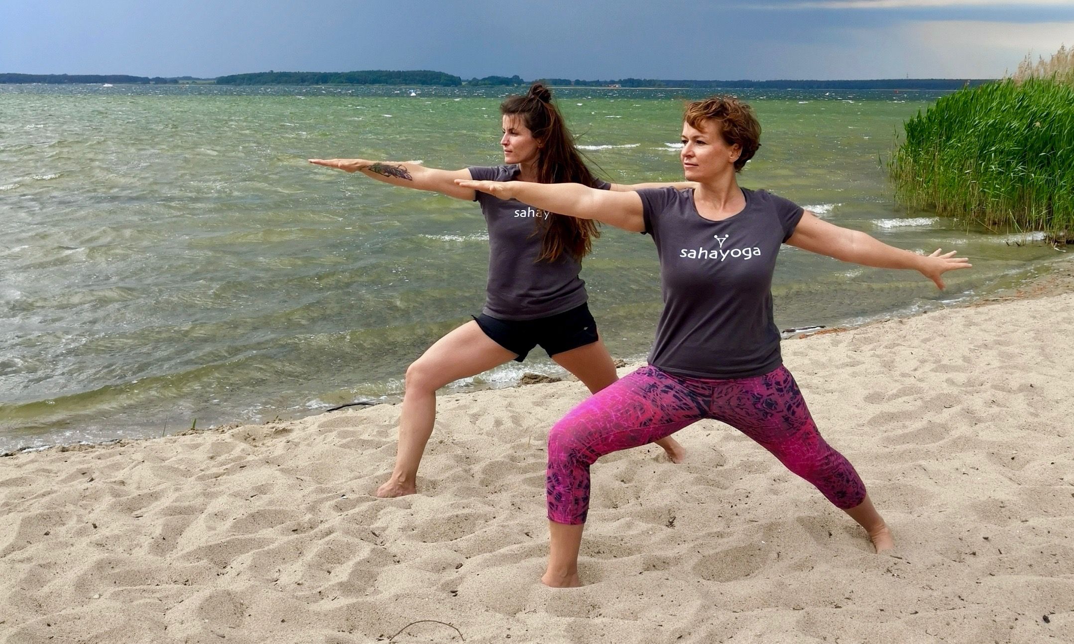 Yoga am Strand